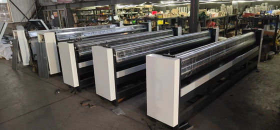 Heavy Duty Paper Corrugator Machine 500rpm Handmatige lijmplakmachine JS-2500