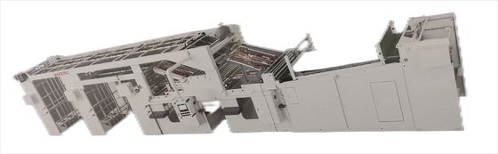 Cardboard 3 Ply Paper Laminating Machine 220V / 380V 32KW 16sqm Kabel