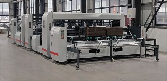 JH-3200F-P dubbele splitsing automatische doos lijmmachine snelheid 0 - 120M/min