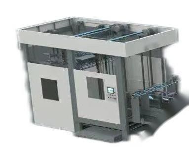 9KW automatische Flip Flop Stacker Logistiek transportband Type Aanpasbare kleur SDX-FZL2100