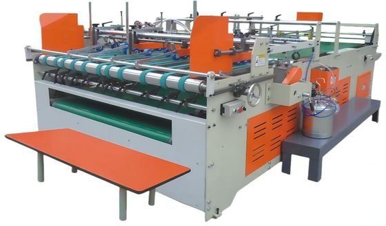 Semi-automatische vouwlijmmachine Efficiënte karton vouw- en lijmoplossing