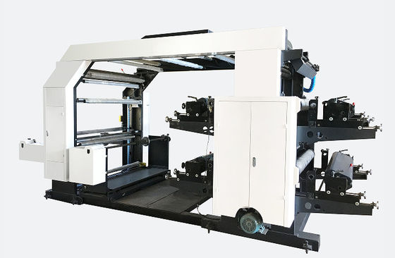 Twee kleuren flexografische drukmachine 5 - 60m/min YT2-800MT