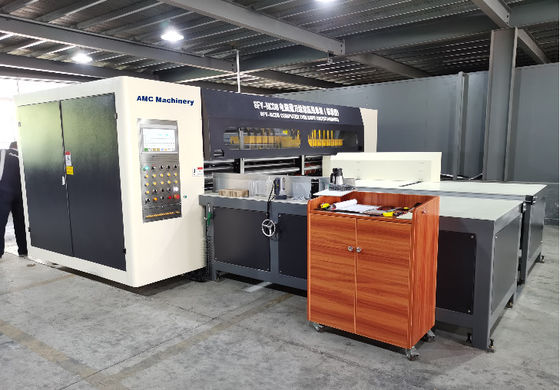 15kw PLC-besturing Paper Honeycomb Machine Board Slitting And Cross Cutting Machine