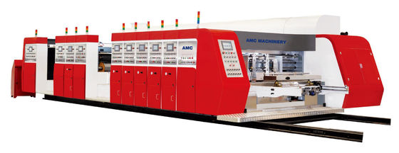 Flexoprinting Slotting Die Cutting Machine PLC Control SYKM-HDF-1224