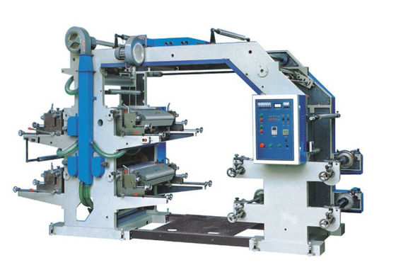 10 - 50 m/min Twee kleuren flexodrukmachine YT-600-2C 191 - 714 mm Printlengte