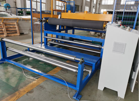 7.5KW Slitter Gluer met Rewinder 1600 Chroomrol