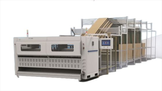 Fanfold automatische kartonnen doos maken machine 2800mm maximale breedte FF2800