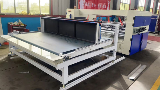 Automatische dunne lemmen slitter scorer machine 11 kW met auto gordel voeder BFY-3200ZSD7