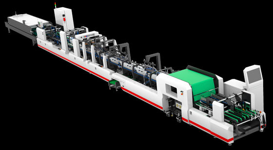 JH-850PC-J-J High-Speed ​​geautomatiseerde map Gluer Machine