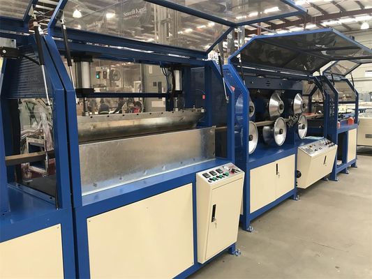 Aanpasbare L-randbeschermer dikte 2,5-10 mm Paper CornerProtection Machine met max. 70m/min.