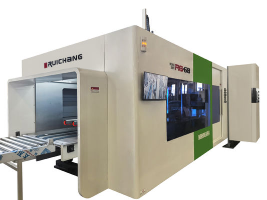 Flexo-printer-slotter-die cutter-folder Gluer lijngids voor efficiënte gegolfde verpakkingen