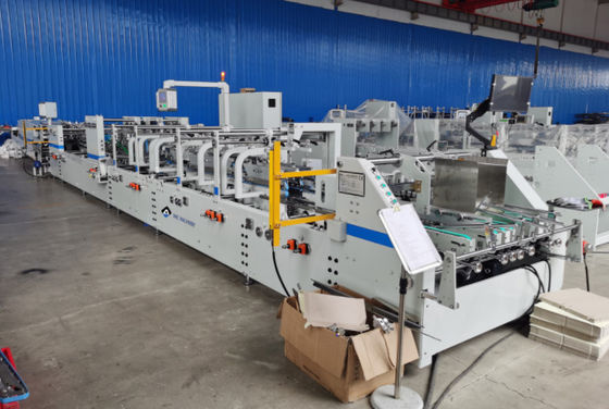 Op maat gemaakte 18,5 kW folder gluer machine High Speed Full Automatic JH-1100PC