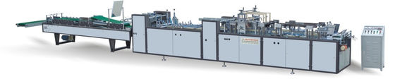 240m/min Gluermachine automatische vergrendeling slot Bottom plakmachine