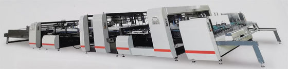 Volledig automatische dubbele splicing box vouw- en kleefmachine 45 kW JH-2100F-P