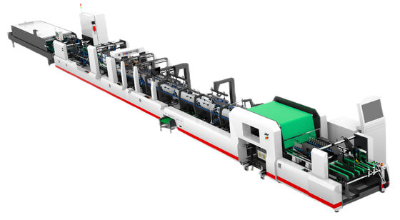 Hoge snelheid Volledig Automatische Folder Gluer Machine 18.5KW 0 - 500m/min JH-850PC