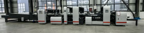 Gluermachine voor golfkartonmappen Volledig automatische kofferlijmmachine 45 kW JH-2800F-P