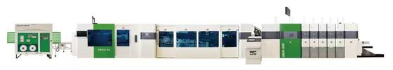 High-Speed Flexo Folder Gluer met precisieprinten en contactloze lijm voor de productie van golvende dozen